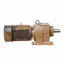 مخفض تروس جناح الأسنان الصلب من سلسلة R 0.25 إلى 7.5KW