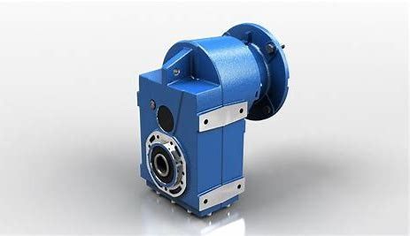 K Series Hollow Shaft Gear Reducer 2.2KW 7.5KW مع إخراج شفة
